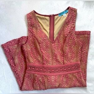 Aina Be Pink Lace Dress